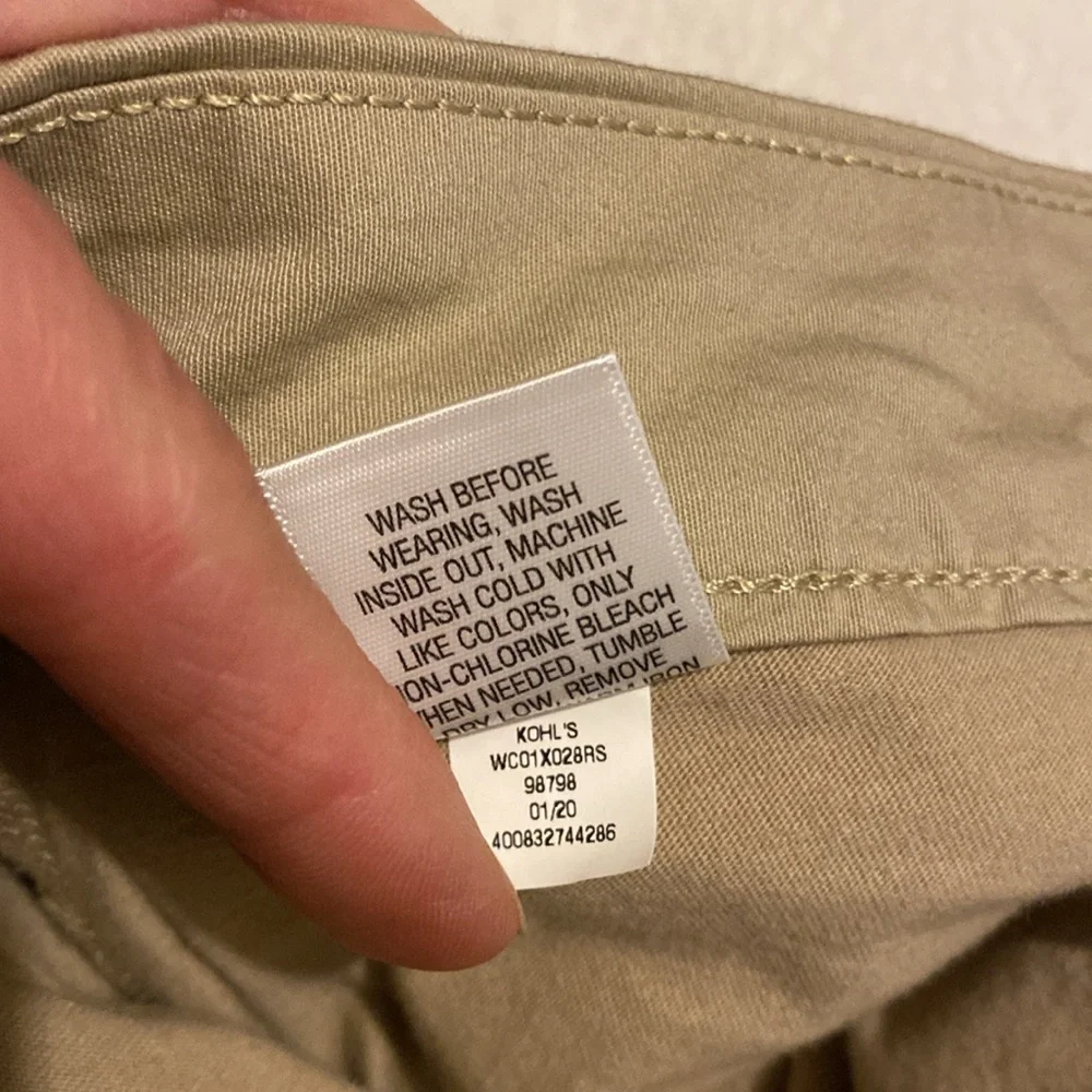 CROFT & BARROW Stretch Skort. Midrise NWT Sz 8 - Picture 12 of 12